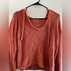 Roxy Hooded knit sweater, Size S